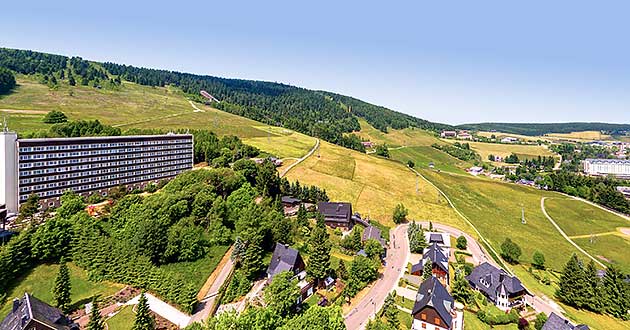 Urlaub ber Pfingsten am Fichtelberg. Kurzurlaub im Frhjahr im Luftkurort Oberwiesenthal im Erzgebirge.